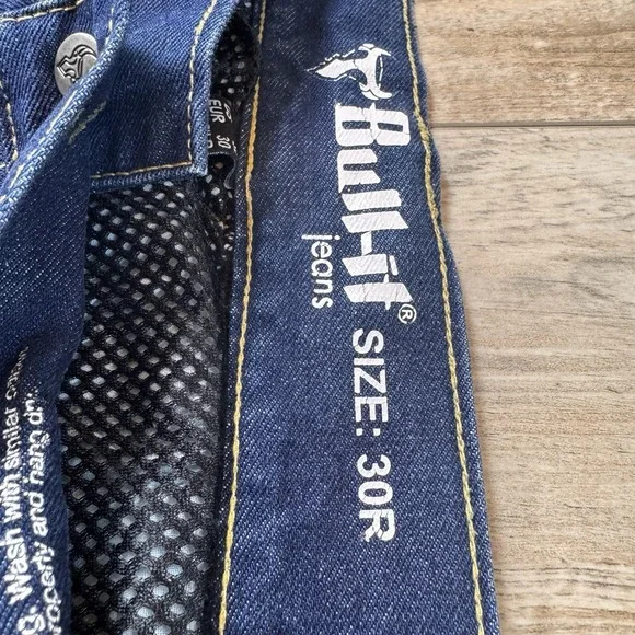 Bull-it Covec Motorcycle Jeans Blue Denim Mens Size 30R 30x30 Armored Lining - Picture 4 of 13